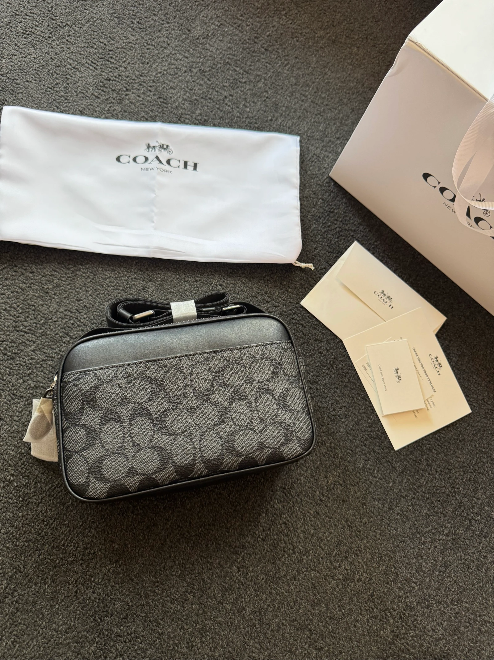 Bolsa transversal Coach – photo 6